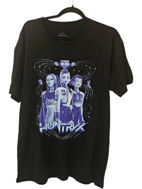 Multi-Coloured K-Pop Demon Hunters Men's Huntr/x Graphic T-Shirt